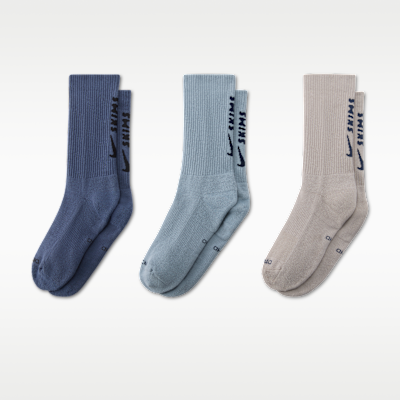 NikeSKIMS Women's Dri-FIT Crew Socks (3 Pairs). Nike.com